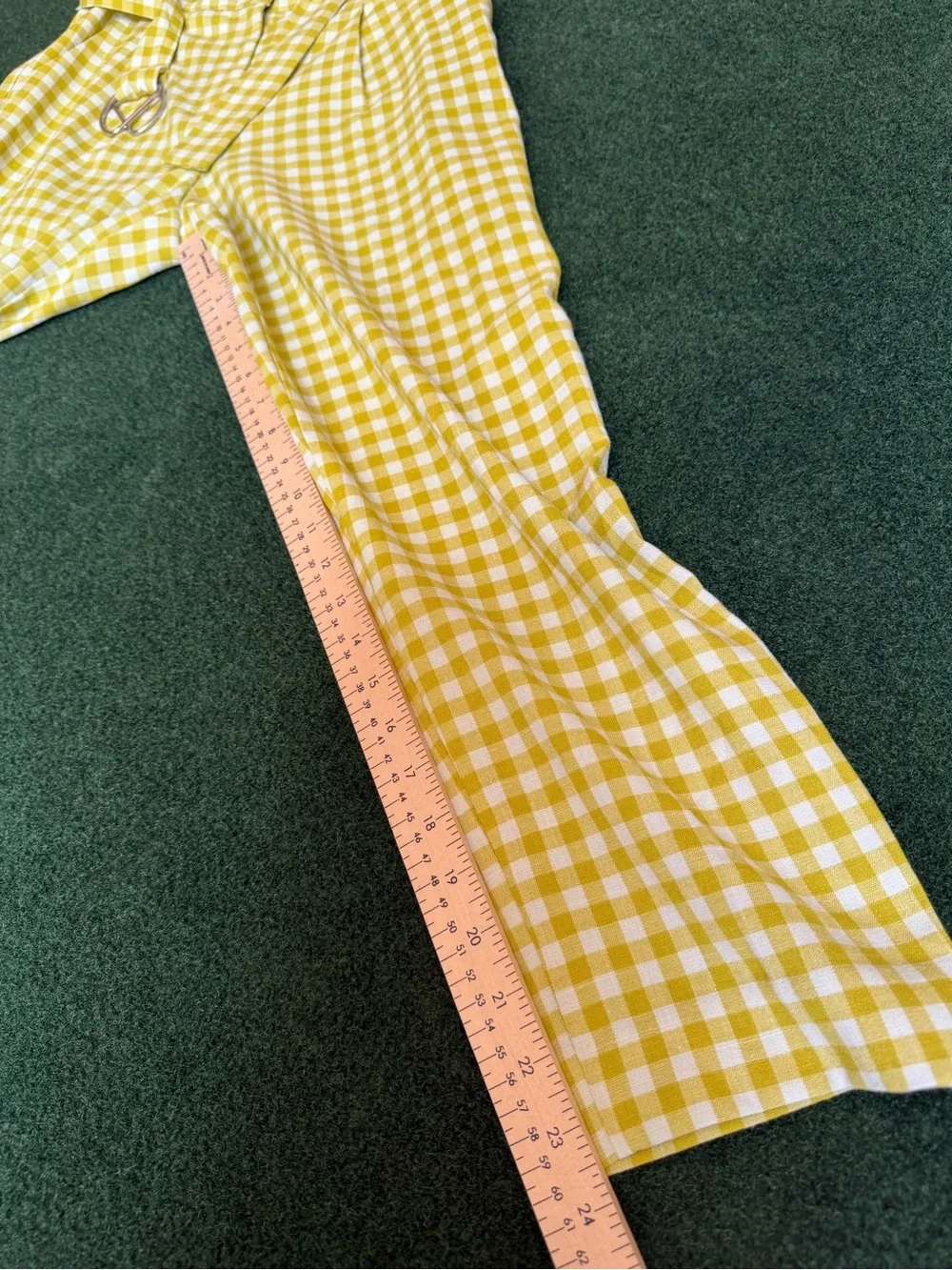 Ann Taylor gingham chinos